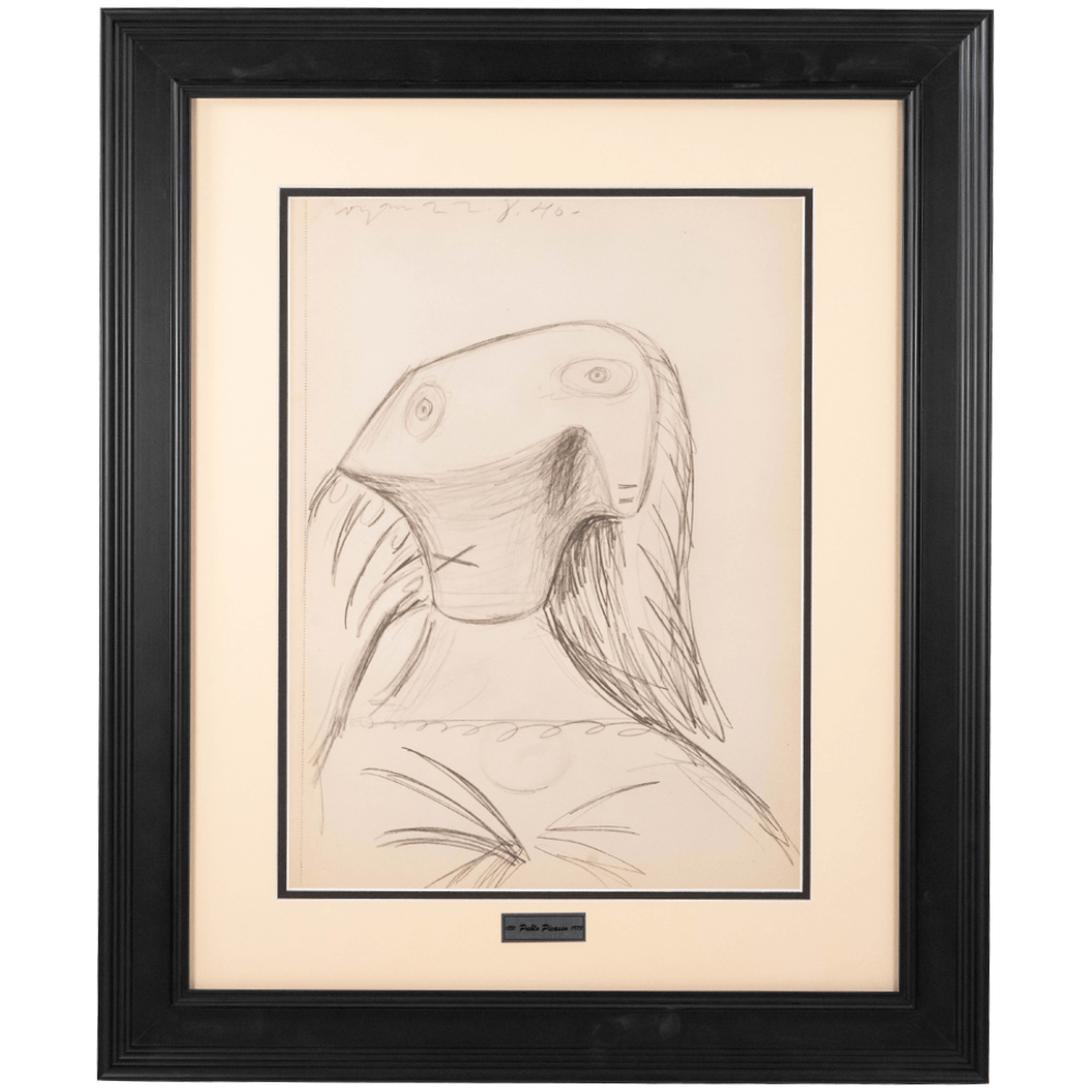 Picasso: Cubist Portrait, Royan, 22.8.40, Carnet de Dessins Art Gold & Silver Pawn Shop