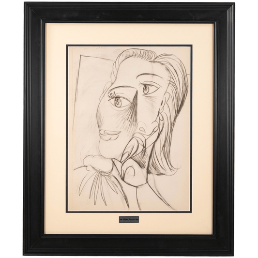Picasso: Cubist Portrait, Royan, 31.7.40, Carnet de Dessins Art Gold & Silver Pawn Shop