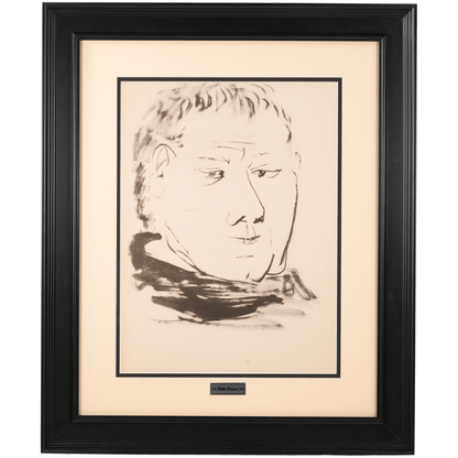 Picasso: Expressionist Potrait of a Man, Paris, Carnet de Dessins Art Gold & Silver Pawn Shop