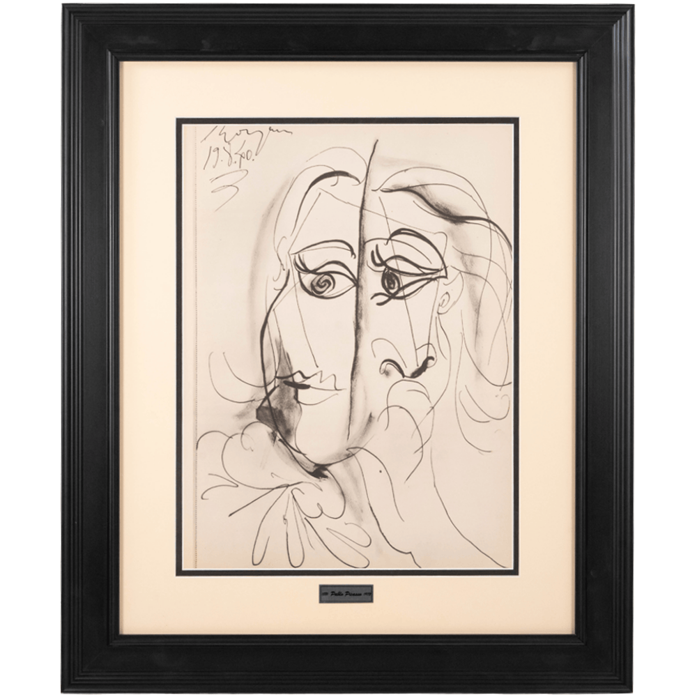 Picasso: Cubist Portrait, Royan, 19.8.40, Carnet de Dessins Art Gold & Silver Pawn Shop
