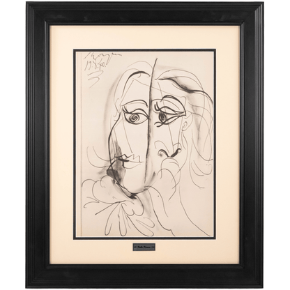 Picasso: Cubist Portrait, Royan, 19.8.40, Carnet de Dessins Art Gold & Silver Pawn Shop