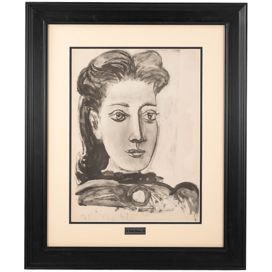 Picasso: Expressionist Portrait of Dora Maar, Paris, 19.II.42, Carnet de Dessins Art Gold & Silver Pawn Shop