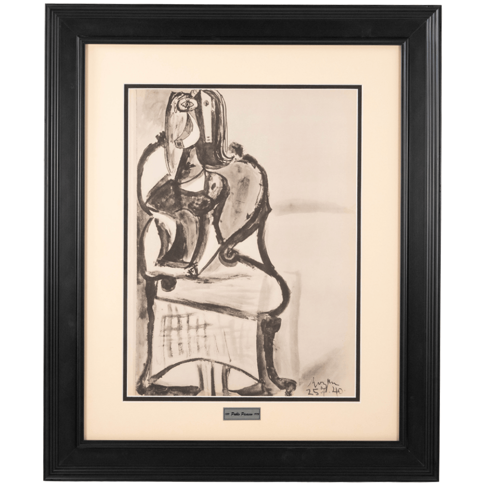 Picasso: Figurative Composition, Royan, 25.7.40, Carnet de Dessins Art Gold & Silver Pawn Shop