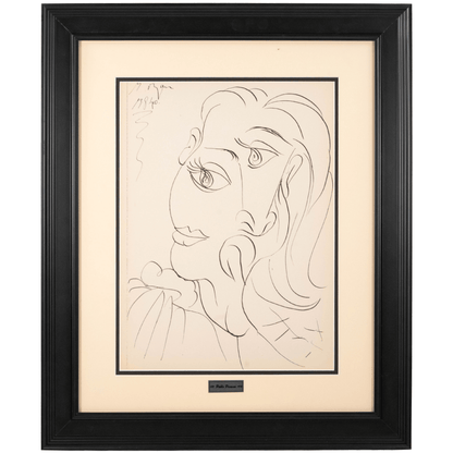 Picasso: Cubist Portrait, Royan, 19.8.40, Carnet de Dessins