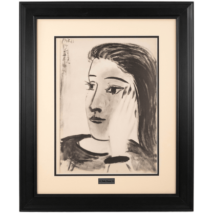 Picasso: Expressionist Portrait of Dora Maar, Paris, 19.II.42, Carnet de Dessins Art Gold & Silver Pawn Shop