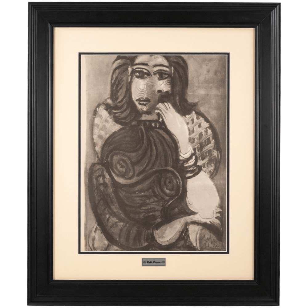 Picasso: Cubist Portrait, Royan, 9.6.40, Carnet de Dessins Art Gold & Silver Pawn Shop