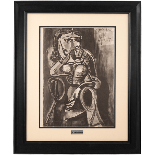Picasso: Cubist Portrait, Royan, 29.6.40, Carnet de Dessins Art Gold & Silver Pawn Shop