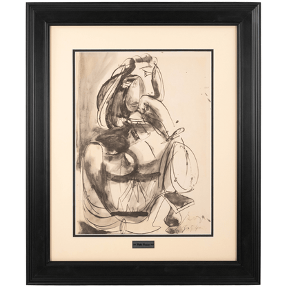 Picasso: Cubist Portrait, Royan, 30.5.40, Carnet de Dessins Art Gold & Silver Pawn Shop