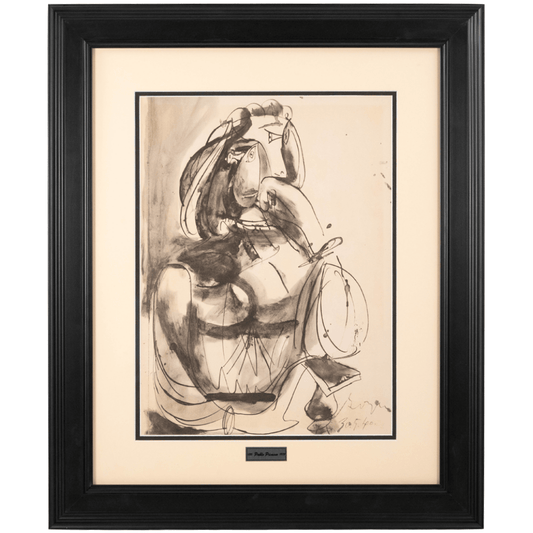 Picasso: Cubist Portrait, Royan, 30.5.40, Carnet de Dessins Art Gold & Silver Pawn Shop