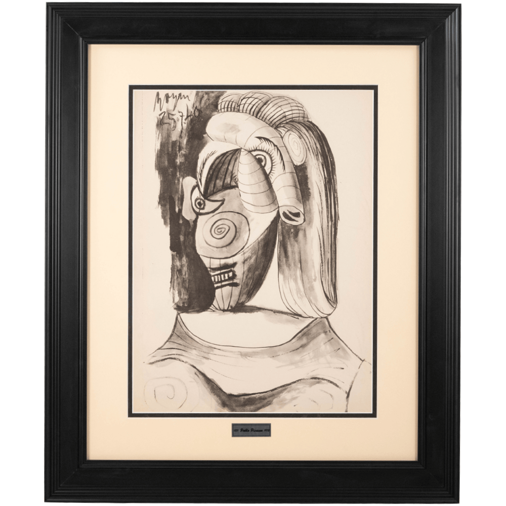 Picasso: Cubist Portrait, Royan, 25.7.40, Carnet de Dessins Art Gold & Silver Pawn Shop