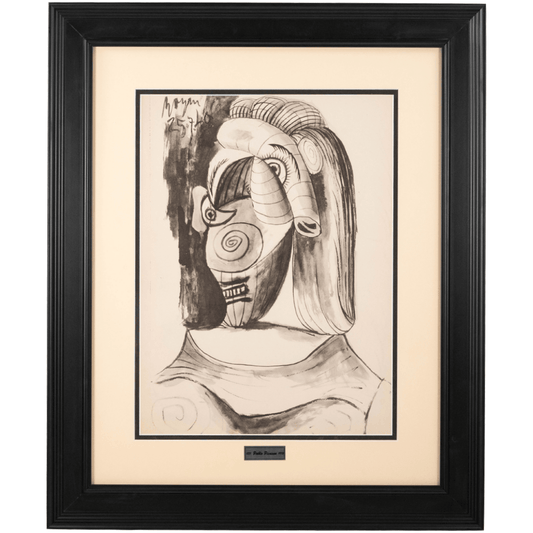 Picasso: Cubist Portrait, Royan, 25.7.40, Carnet de Dessins Art Gold & Silver Pawn Shop