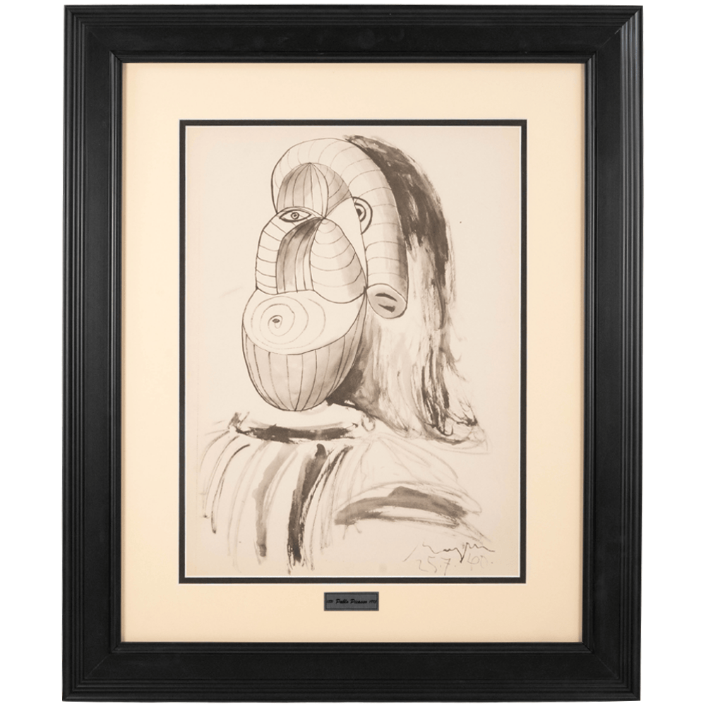 Picasso: Cubist Portrait, Royan, 25.7.40, Carnet de Dessins Art Gold & Silver Pawn Shop