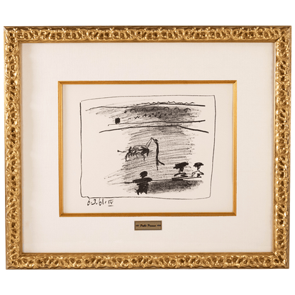 Pablo Picasso: A Los Toros, 1961 Complete Suite of 4 Original Lithographs