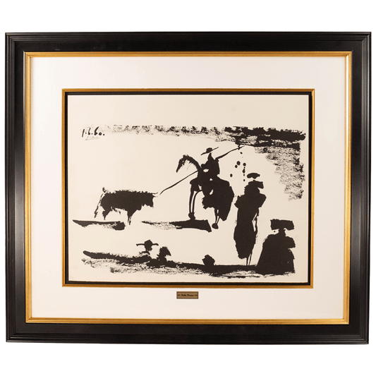 Pablo Picasso: Avant la Pique, from Toros, 1960 Art Gold & Silver Pawn Shop