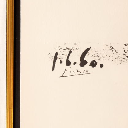 Pablo Picasso: Avant la Pique, from Toros, 1960 Art Gold & Silver Pawn Shop