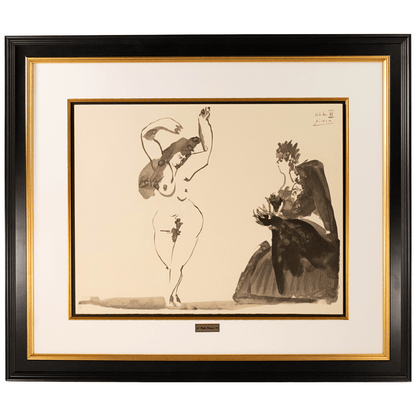 Pablo Picasso: Danseuse et Femme, from Toros, 1960 Art Gold & Silver Pawn Shop