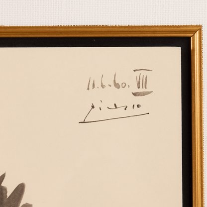 Pablo Picasso: Danseuse et Femme, from Toros, 1960 Art Gold & Silver Pawn Shop