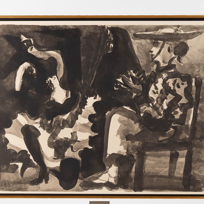 Pablo Picasso: Danseuse et Picador, from Toros, 1960 Art Gold & Silver Pawn Shop