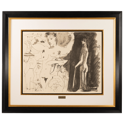 Pablo Picasso: Feuille d'Etudes, from Toros, 1960 Art Gold & Silver Pawn Shop