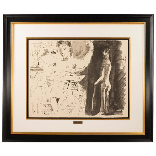 Pablo Picasso: Feuille d'Etudes, from Toros, 1960 Art Gold & Silver Pawn Shop