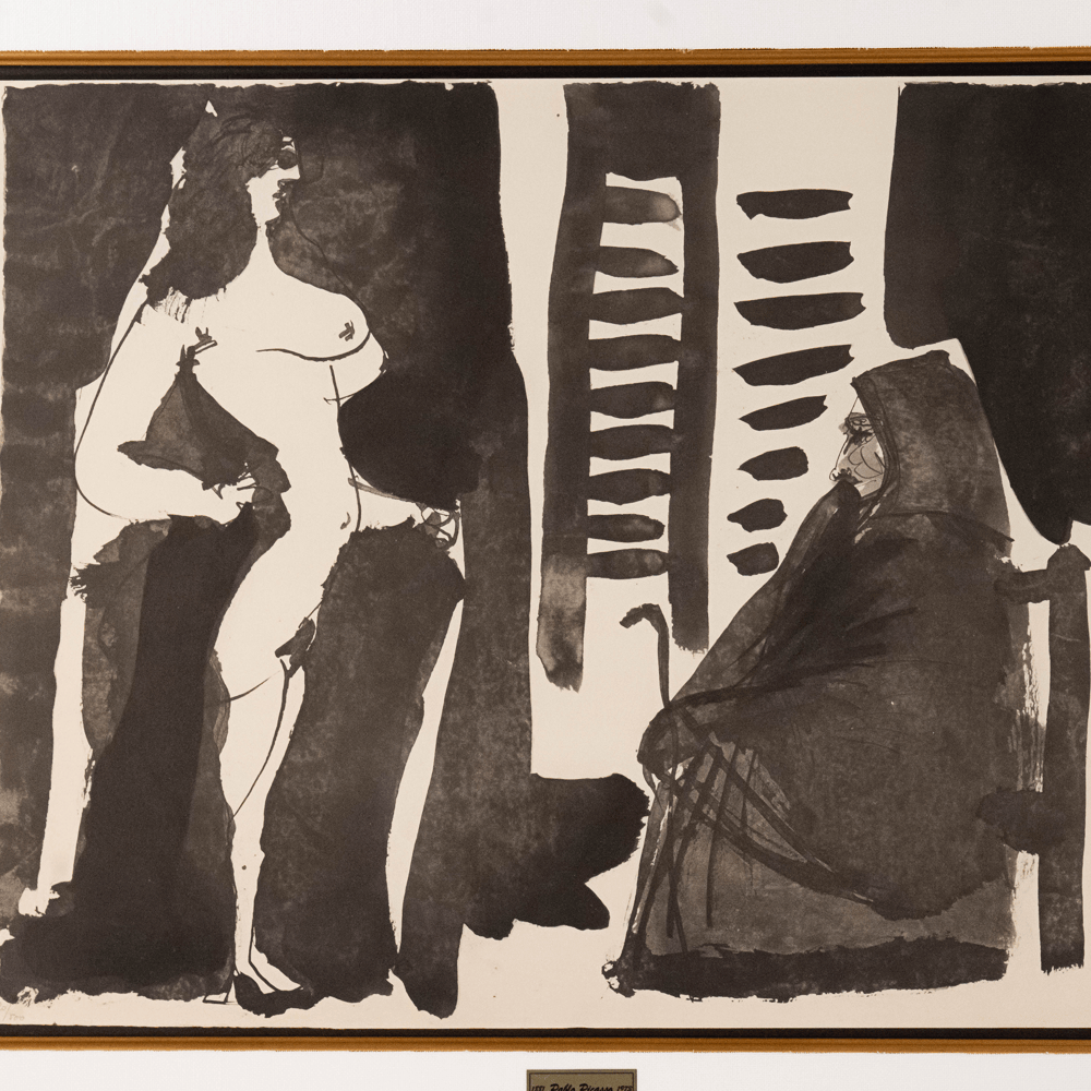 Pablo Picasso: Jeune Fille et Vielle Femme, from Toros, 1960 Art Gold & Silver Pawn Shop