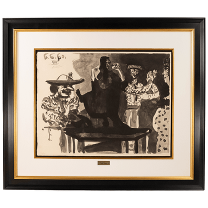 Pablo Picasso: La Danseuse sur la Table, from Toros, 1960