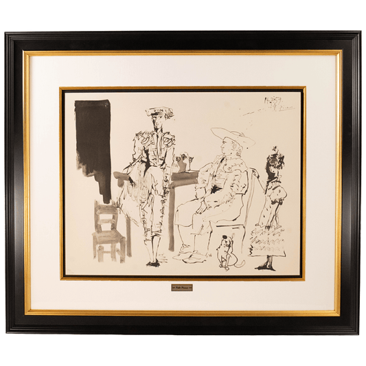 Pablo Picasso: Le Picador Attablé, from Toros, 1960 Art Gold & Silver Pawn Shop