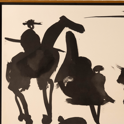 Pablo Picasso: Passe de Cape, from Toros, 1960