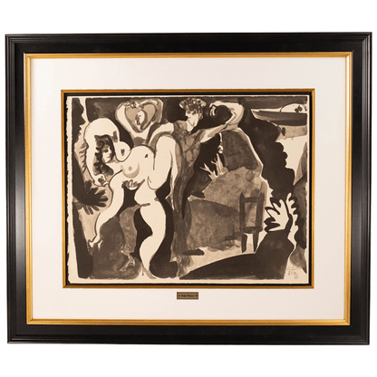 Pablo Picasso: Picador et Danseuse, from Toros, 1960
