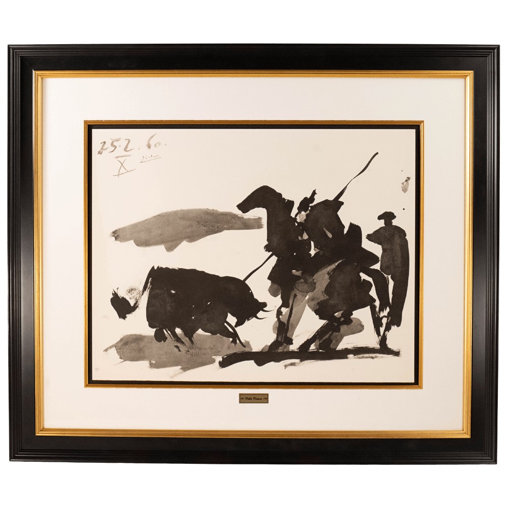 Pablo Picasso: Scène de Corrida, from Toros, 1960