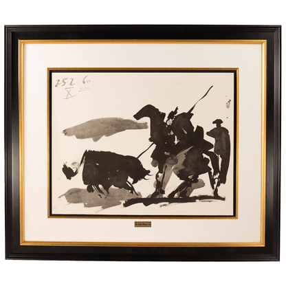 Pablo Picasso: Scène de Corrida, from Toros, 1960