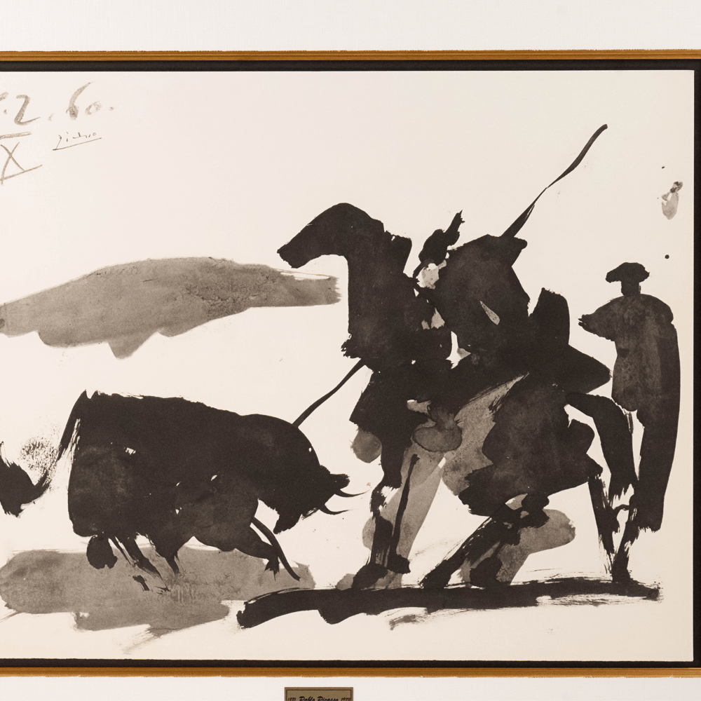Pablo Picasso: Scène de Corrida, from Toros, 1960