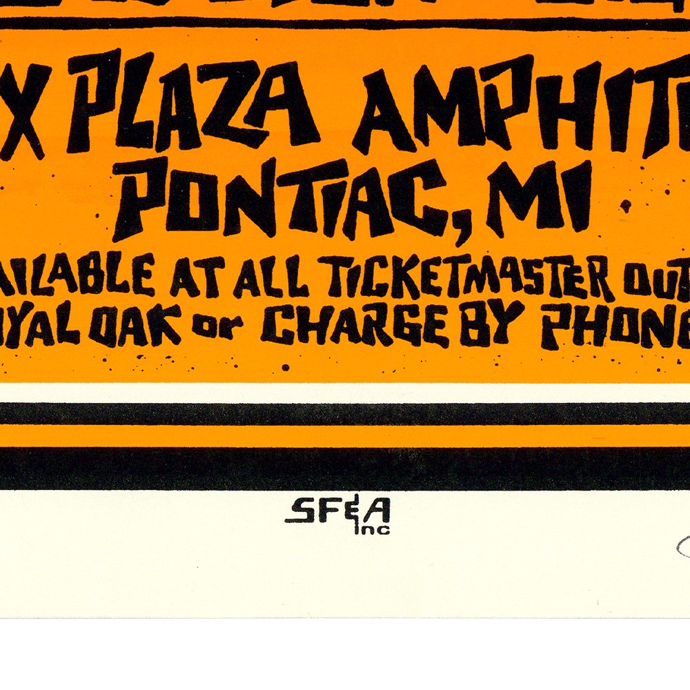 89X Fest, 1994, Phoenix Plaza Amphitheatre, Original Hand Signed 89X Fest, 1994, Phoenix Plaza Amphitheatre, Original Hand Signed