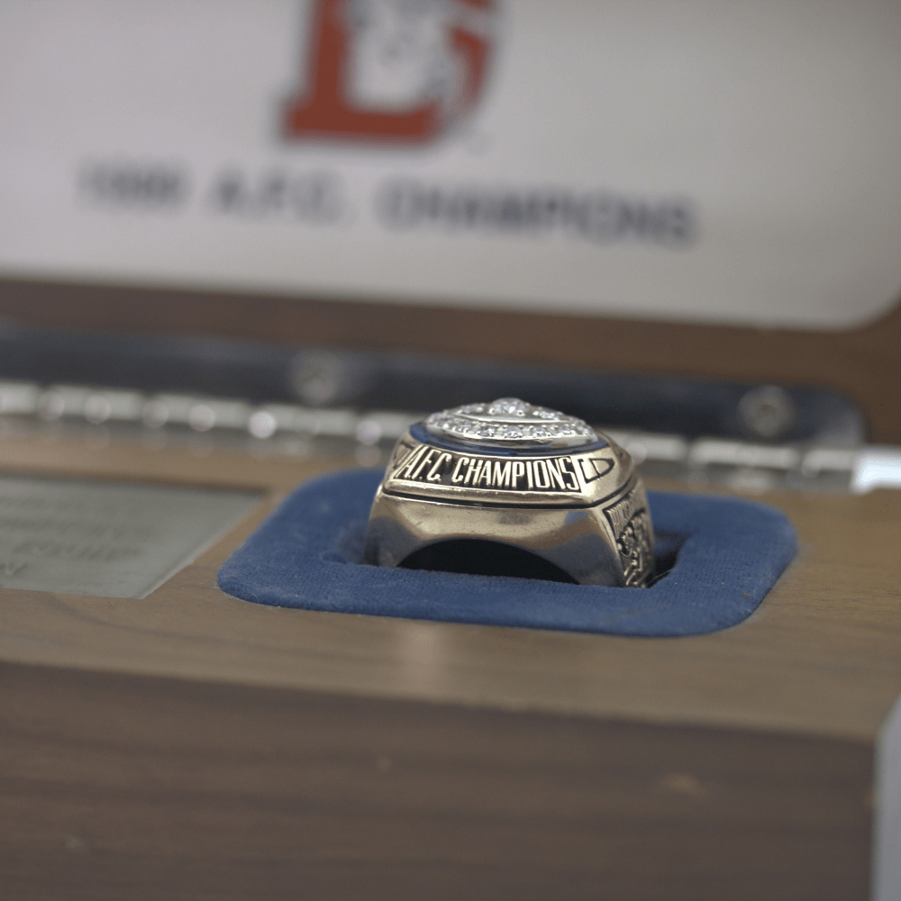 1989 Denver Broncos AFC Championship Ring – Gold & Silver Pawn Shop 1989 Denver Broncos AFC Championship Ring – Gold & Silver Pawn Shop