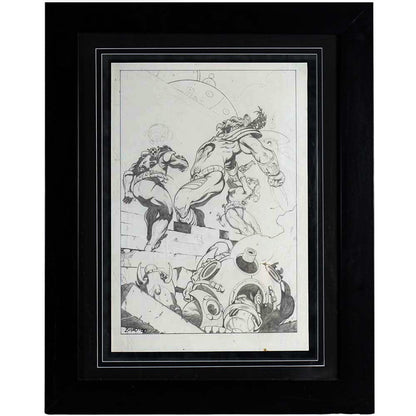 Tom Biondolillo: Original "Alien vs. Predator" Artwork Art Gold & Silver Pawn Shop