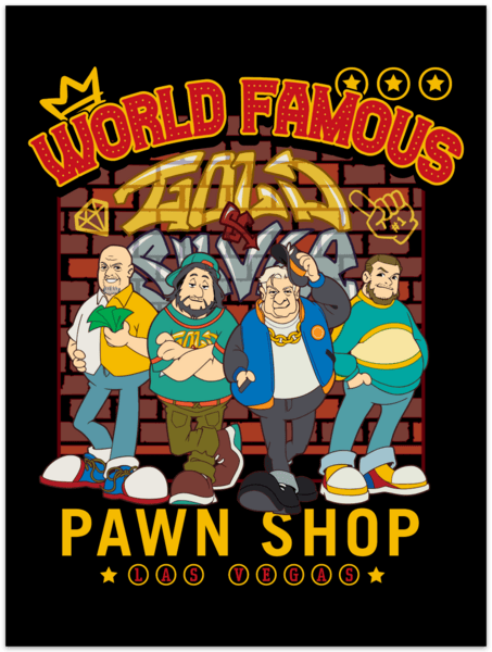 Gold & Silver Pawn Shop Posters G S Pawn 90s Pawn Star Poster No