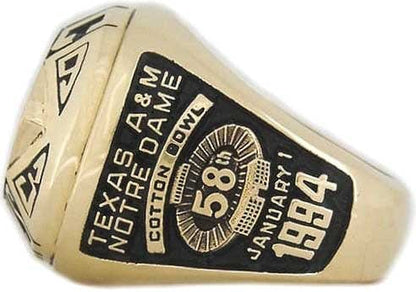 1993 Texas A&M Southwest Conference Championship Ring Right Shank