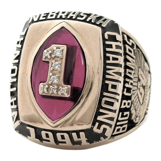 1994 University of Nebraska NCAA Championship Ring Gold & Silver Pawn Shop