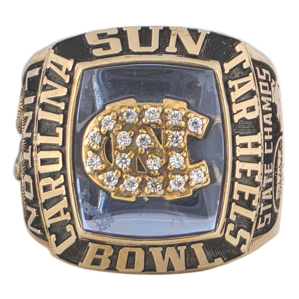 1994 University of North Carolina Sun Bowl Ring Gold & Silver Pawn Shop