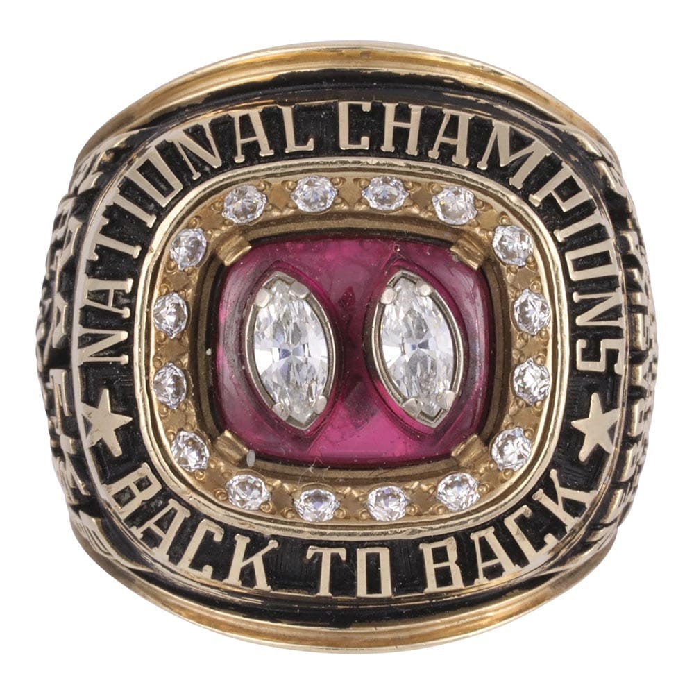 1995 University of Nebraska NCAA Championship Ring Gold & Silver Pawn Shop