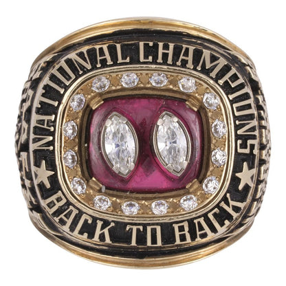 1995 University of Nebraska NCAA Championship Ring Gold & Silver Pawn Shop
