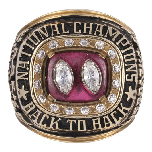 1995 University of Nebraska NCAA Championship Ring Gold & Silver Pawn Shop