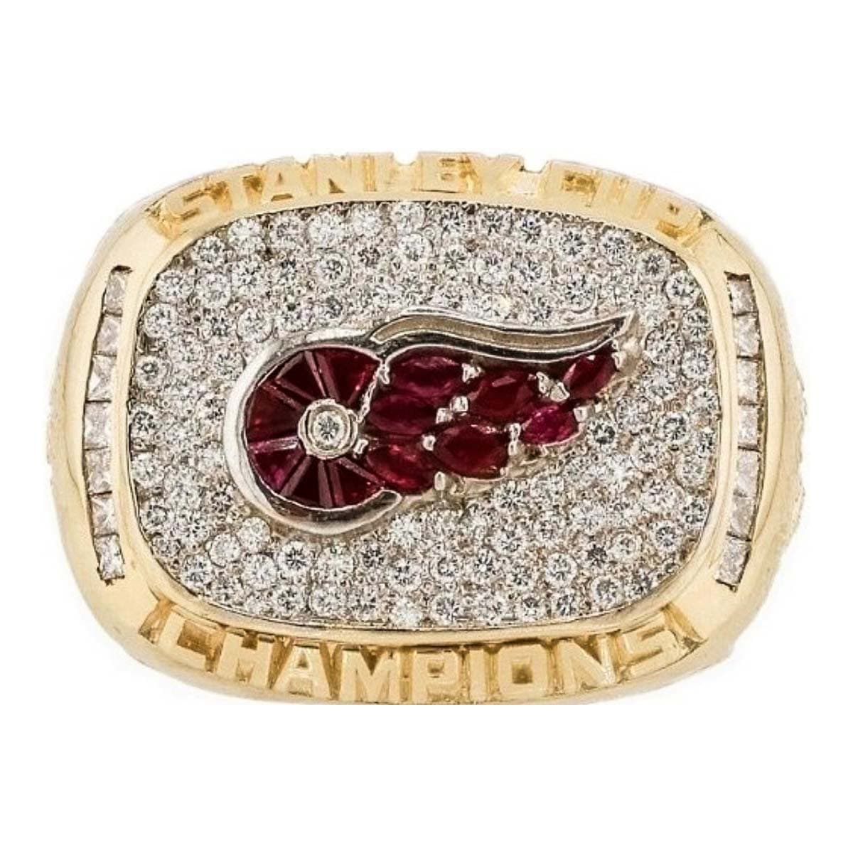 1998 Detroit Red Wings Stanley Cup Ring Gold & Silver Pawn Shop