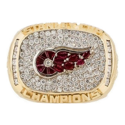 1998 Detroit Red Wings Stanley Cup Ring Gold & Silver Pawn Shop
