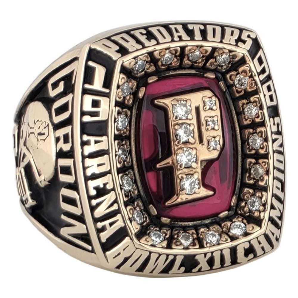 1998 Orlando Predators Arena Bowl Championship Ring
