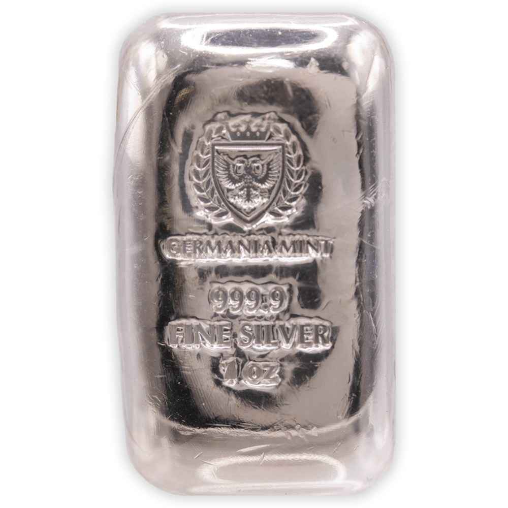 Germania Mint 1oz Silver Bar Gold & Silver Pawn Shop