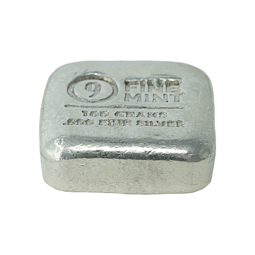 9Fine Mint 100 Grams Fine Silver 
Gold & Silver Pawn Shop