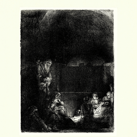 Rembrandt Van Rijn; The Entombment: A night piece Art G S Pawn