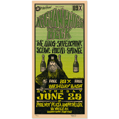 89x Birthday Bash 1994 Concert Poster by Mark Arminski