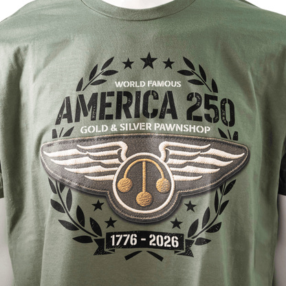 GSP America 250 Commemorative T-Shirt G S Pawn